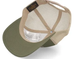 Bone Fish Patch Olive/Khaki Trucker - Skillfish