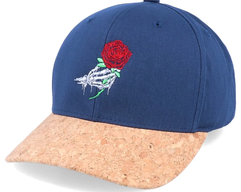 Bones And Rose Navy/Cork Adjustable - Iconic