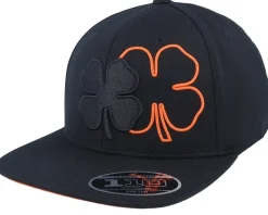 Booker 2 Black W Black/Paradise Clover Outline Snapback - Black Clover