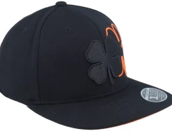 Booker 2 Black W Black/Paradise Clover Outline Snapback - Black Clover