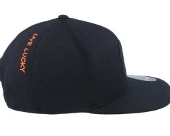 Booker 2 Black W Black/Paradise Clover Outline Snapback - Black Clover