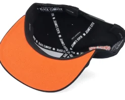 Booker 2 Black W Black/Paradise Clover Outline Snapback - Black Clover