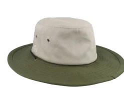 Boonie Organic Cotton Beige/Olive Traveler - MJM Hats