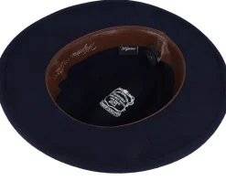 Bosco Hat Navy Fedora - Wigéns