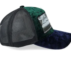 Boss Kangaroo Velvet Green/Navy Black A-frame - Calza Pennello