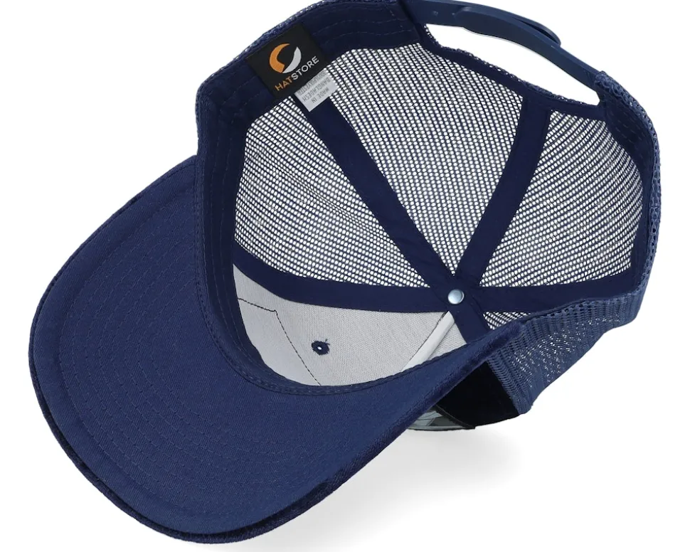 Boss Kangaroo Velvet Navy A-frame Trucker - Calza Pennello