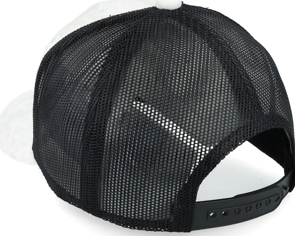 Boss Kangaroo Velvet White/Black A-frame Trucker - Calza Pennello