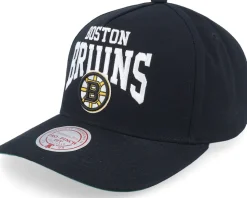 Boston Bruins Big Time Pro Black A-Frame Adjustable - Mitchell & Ness