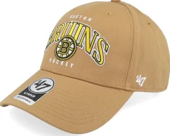Boston Bruins Broadfield Mvp Camel Adjustable - 47 Brand