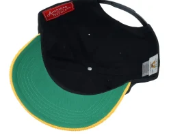 Boston Bruins Burnett Black/Yellow Corduroy Dad Cap - American Needle