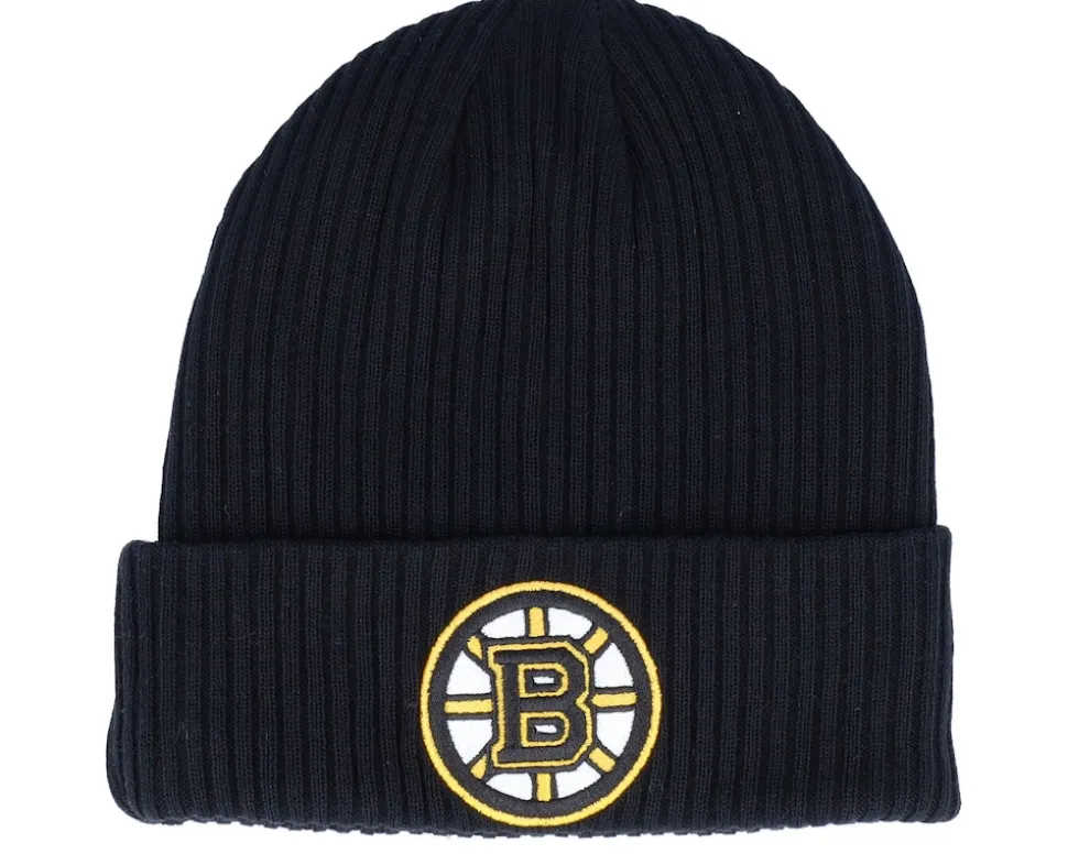 Boston Bruins Core Knit Black Cuff - Fanatics