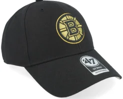 Boston Bruins Metallic Mvp Black Adjustable - 47 Brand