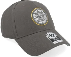 Boston Bruins Metallic Mvp Graphite Adjustable - 47 Brand