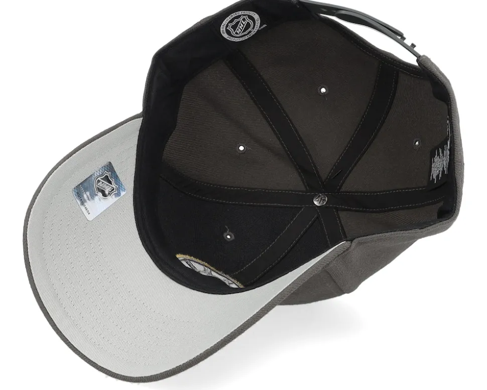 Boston Bruins Metallic Mvp Graphite Adjustable - 47 Brand