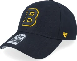 Boston Bruins Mvp Black/Yellow Adjustable - 47 Brand