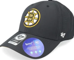 Boston Bruins NHL Back Line Mvp Black Adjustable - 47 Brand