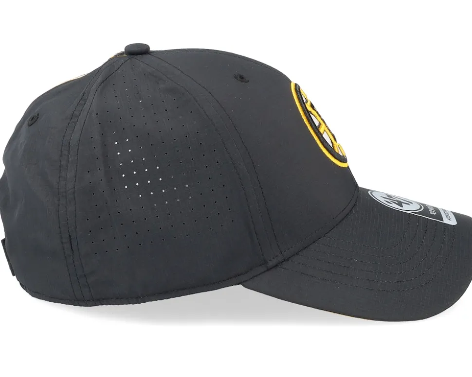 Boston Bruins NHL Back Line Mvp Black Adjustable - 47 Brand