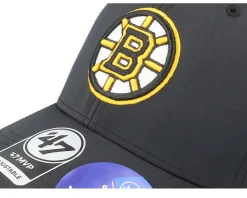 Boston Bruins NHL Back Line Mvp Black Adjustable - 47 Brand