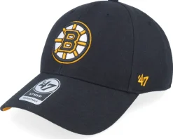 Boston Bruins NHL Ballpark MVP Black Adjustable - 47 Brand