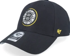 Boston Bruins NHL Metallic '47 Mvp Black Adjustable - 47 Brand