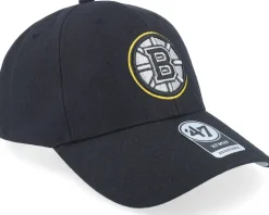Boston Bruins NHL Metallic '47 Mvp Black Adjustable - 47 Brand