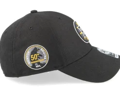 Boston Bruins NHL Sure Shot 47 Mvp Black Adjustable - 47 Brand