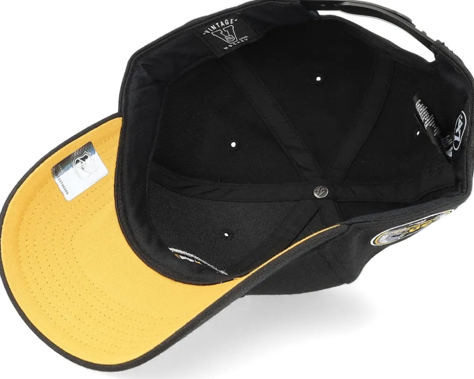 Boston Bruins NHL Sure Shot 47 Mvp Black Adjustable - 47 Brand