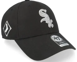 Boston Bruins NHL Sure Shot 47 Mvp Black Adjustable - 47 Brand