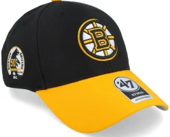 Boston Bruins NHL Sure Shot Tt '47 Mvp Black/Yellow Adjustable - 47 Brand