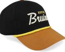 Boston Bruins Roscoe Black/Brown A-frame Adjustable - American Needle