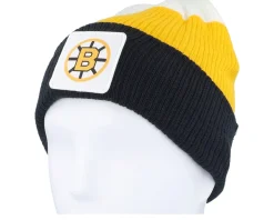 Boston Bruins Showboat Black/Yellow Gold/Natural Cuff - Fanatics