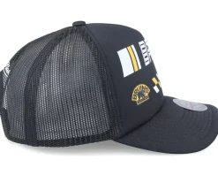 Boston Bruins Speedway Hwc Black Trucker - Mitchell & Ness
