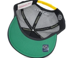 Boston Bruins Speedway Hwc Black Trucker - Mitchell & Ness