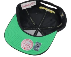 Boston Bruins Sweet Suede Vintage Black Snapback - Mitchell & Ness