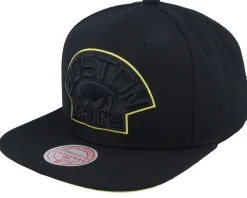 Boston Bruins Tc Bottoms Vintage Black Snapback - Mitchell & Ness