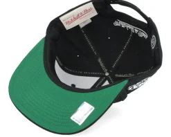 Boston Bruins Top Spot Black Snapback - Mitchell & Ness