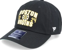 Boston Bruins True Classic Black Dad Cap - Fanatics