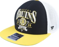 Boston Bruins True Classic Foam Black/Gold/White Trucker - Fanatics