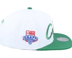 Boston Celtics 94 Draft White/Green Snapback - Mitchell & Ness