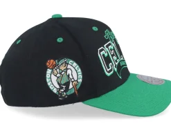 Boston Celtics Beautiful Chaos Pro Black/Green Adjustable - Mitchell & Ness