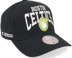 Boston Celtics Big Time Pro Black A-frame Adjustable - Mitchell & Ness