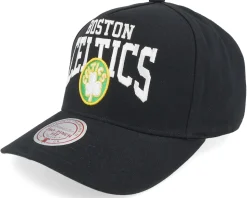 Boston Celtics Big Time Pro Black A-frame Adjustable - Mitchell & Ness