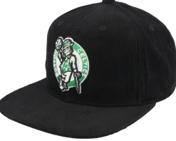 Boston Celtics Black Cord Hwc Black Snapback - Mitchell & Ness
