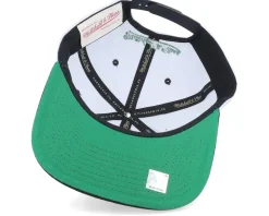 Boston Celtics Champ Series White/Black Snapback - Mitchell & Ness