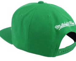 Boston Celtics Champ Stack Green Snapback - Mitchell & Ness