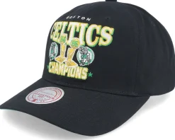 Boston Celtics Champions Deadstock Black Adjustable - Mitchell & Ness