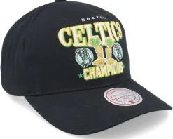 Boston Celtics Champions Deadstock Black Adjustable - Mitchell & Ness
