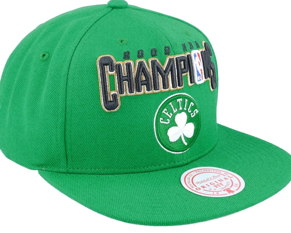 Boston Celtics Champs 08 HWC Green Snapback - Mitchell & Ness