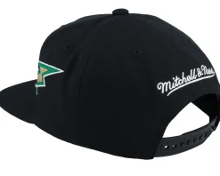 Boston Celtics Double Trouble Black Snapback - Mitchell & Ness