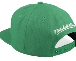 Boston Celtics Double Up Green Snapback - Mitchell & Ness